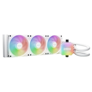 Read more about the article Be Quiet! Light Loop 360mm ARGB Liquid CPU Cooler, 3x Light Wings LX PWM Fans, ARGB Cooling Block, ARGB-PWM-Hub, White