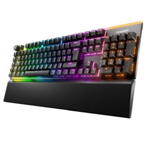 Read more about the article Be Quiet! Light Mount Silent Tactile RGB Mechanical Keyboard, 3D Media Wheel, 5 Macro Keys, Sound-Proofing, Black