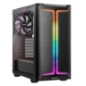 bequiet be quiet pure base 501 dx argb gaming case w glass side atx compact design 3 pure wings 3 fans high 