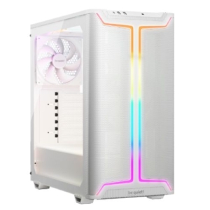 Read more about the article Be Quiet! Pure Base 501 DX ARGB Gaming Case w/ Glass Side, ATX, Compact Design, 3 Pure Wings 3 Fans, High Airflow Front & Top, USB-C, White