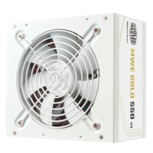 Read more about the article Cooler Master 550W MWE Gold V3 ATX 3.1 PSU, Fully Wired, HDB Bearing Fan, 80+ Gold, White