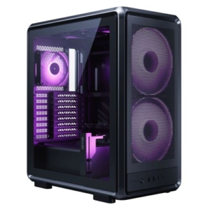 Read more about the article Cooler Master MasterFrame 500 Mesh ARGB Modular Open-Frame ATX Case w/ Glass Side, 3x ARGB Fans, FreeForm 2.0 Exo-Structure, USB-C 20Gbps, Black