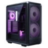 cooler master cooler master masterframe 500 mesh argb modular open frame atx case w glass side 3x argb fans freefo