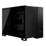 corsair corsair 2500d airflow dual chamber gaming case w glass window micro atx fully mesh panelling usb c a