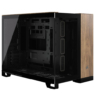 corsair corsair 2500x dual chamber gaming case w glass side front micro atx mesh panels usb c asus btf comp