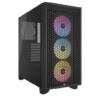 corsair corsair 3000d rgb airflow gaming case w glass window atx 3x ar120 rgb fans gpu cooling 4 slot gpu su