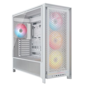 Read more about the article Corsair FRAME 5000D RS Modular Gaming Case w/ Glass Side, E-ATX, 4x ARGB Fans, InfiniRail Fan Mounting, USB-C, ARGB Strip, Asus BTF Compatible, White