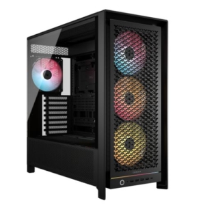 Read more about the article Corsair FRAME 5000D RS Modular Gaming Case w/ Glass Side, E-ATX, 4x ARGB Fans, InfiniRail Fan Mounting, USB-C, ARGB Strip, Asus BTF Compatible, Black
