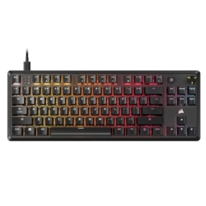 Read more about the article Corsair K70 CORE TKL RGB Mechanical Gaming Keyboard, USB, Red Linear Switches, Sound Dampening, Rotary Dial, Aluminium Top Plate, Black
