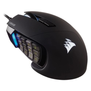 Read more about the article Corsair Scimitar RGB Elite Optical MOBA/MMO Gaming Mouse, 18000 DPI, 17 Programmable Buttons, Key Slider Control System, Black