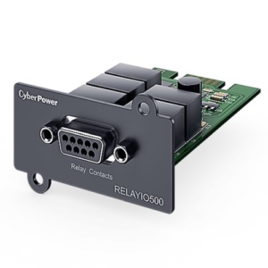 Read more about the article CyberPower RELAYIO500 Relay Control Card, Dry Contact Relay Card for RMCARD Slot, Serial DB9 Port, UPS Status Monitoring
