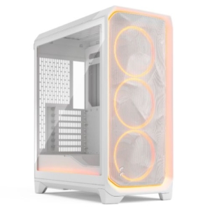 Read more about the article Fractal Design Meshify 3 Ambience Pro RGB (White TG Clear) Gaming Case w/ Clear Window, E-ATX, Mesh Front, 3x RGB Fans, Adjust Pro Hub, USB-C 20Gbps