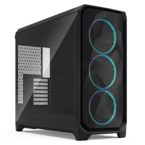 Read more about the article Fractal Design Meshify 3 XL (Black RGB TG Light) Case w/ Light Tint Window, E-ATX, Mesh Front, 3x RGB Fans, USB-C 20Gbps