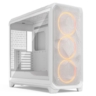 fractal fractal design meshify 3 xl white rgb tg clear case w clear window e atx mesh front 3x rgb fans usb 