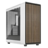 fractal fractal design north xl chalk white tg clear case w clear glass window e atx 3 pwm fans usb c oak fr