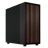 fractal fractal design north xl charcoal black black solid case e atx fine mesh side 3 pwm fans usb c walnut