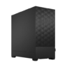 fractal fractal design pop air black solid gaming case atx hexagonal mesh front 3 fans