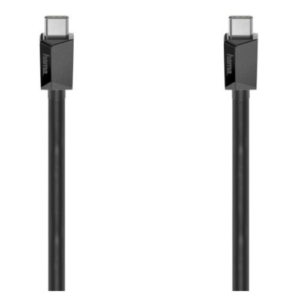 Read more about the article Hama 10Gbps USB-C to USB-C Charging Cable, E-Marker, USB 3.2 Gen2, 5A, 100W, 1 Metre, Black