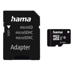 Read more about the article Hama 256GB microSDXC Card with SD Adapter, Class 10 UHS-I, Up to 80MB/s