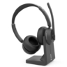 hama hama bt 800 bluetooth24ghz headset w charging station multipoint monostereo on call led up to 30hrs 