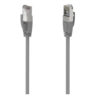hama hama cat5e patch cable futp shielded 3 metres grey