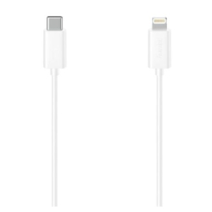 Read more about the article Hama Charging/Data USB-C to Lightning Cable, 480Mbps, 1.5 Metre, White, MFI Certified