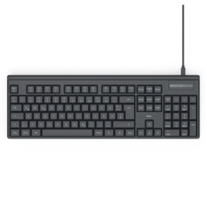 Read more about the article Hama CK-100 Wired USB Multimedia Keyboard, AI Assistant, Quiet Keys, Detachable Cable, Black