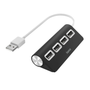 Read more about the article Hama External 4-Port USB 2.0 Hub, USB Powered, Black