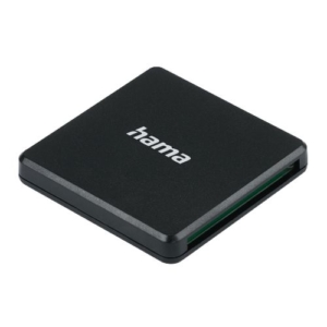 Read more about the article Hama External USB 3.0 Multi-Card Reader, SD/microSD/CF, Black, USB Powered