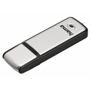Read more about the article Hama Fancy 16GB USB 2.0 Memory Pen, Brushed Aluminium, Cap, Keyring, Black/Silver