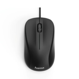 Read more about the article Hama MC-300 Wired Optical Mouse, 1200 DPI, USB, 3 Buttons, Black