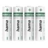 hama hama nimh aa mignon rechargeable batteries 4 pack 2500mah 12v