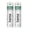 hama hama nimh aaa micro rechargeable batteries 2 pack 1000mah 12v