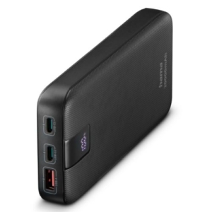 Read more about the article Hama PD 20 20000mAh Fast Charge Powerbank, USB-A, 2x USB-C, LED Capacity Indicator, Grey