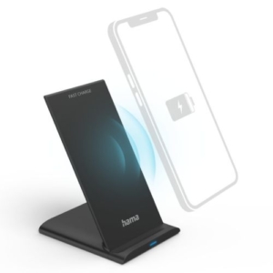 Read more about the article Hama QI-FC10S Wireless Charger, 10W, USB-C, Wireless Smartphone Charging Pad, Black