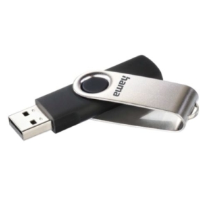 Read more about the article Hama Rotate 32GB USB 2.0 Memory Pen, Rotating Cap, Keyring, Black/Silver