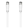 hama hama sat connection cable f plug to f plug 90db 15 metre white