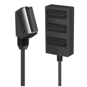 Read more about the article Hama Scart 3-Way Splitter, 0.5 Metre Cable