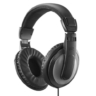 hama hama shell ii headphones 35mm jack 635mm adapter 40mm drivers 2m cable padded headband blackdark gre