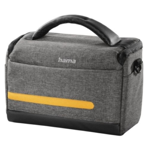 Read more about the article Hama Terra 135 Camera Bag, Shoulder Strap, Trolley Strap, Removable Divider, Grey, 23 x 9.5 x 14 cm Compartment