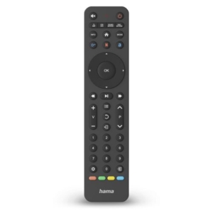 Read more about the article Hama Universal IR Remote Control for Over 1,000 Devices, Control 8 Devices, App Buttons, 10m Range