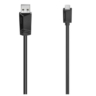 hama hama usb a to micro usb cable usb 20 075 metre black