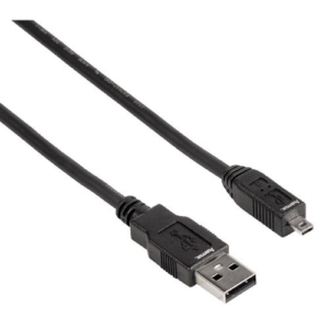 Read more about the article Hama USB-A to Mini USB Type-B Cable, USB 2.0, 1.8 Metre, Black