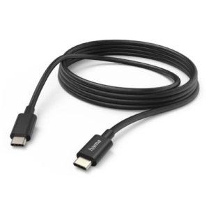 Read more about the article Hama USB-C to USB-C Quick Charging Cable, USB 2.0, 3 Metre, Black