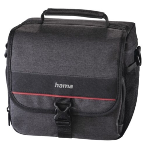 Read more about the article Hama Valletta 130 Camera Bag, Belt Loop, Shoulder Strap, Removable Divider, Black, 20 x 11 x 17 cm Compartment