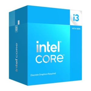 Read more about the article Intel Core i3-14100F CPU, 1700, Up to 4.7GHz, Quad Core, 60W (110W Turbo), 10nm, 12MB Cache, Raptor Lake Refresh, No Graphics