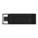 kingston 64gb datatraveler 70 usb 3 2 gen1 type c memory pen cap