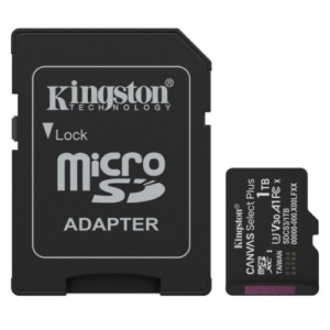 Read more about the article Kingston 1TB Canvas Select Plus Gen3 MicroSDXC Card with SD Adapter, UHS-I Class 10, U3, V30, A1 App Performance, 150MB/s
