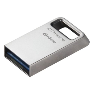 Read more about the article Kingston 64GB DataTraveler Micro Ultra-Small USB 3.2 Gen1 Memory Pen, Capless, Metal Casing, 200MB/s