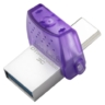 kingston kingston 64gb datatraveler microduo 3c usb a usb c 32 gen1 memory pen rotating cap 200mbs